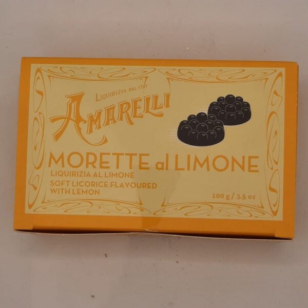 Amarelli Liquirizia Morette al Limone